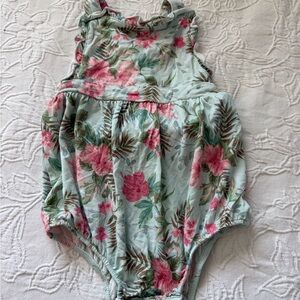 Angel Dear 18-24m Floral Baby Romper